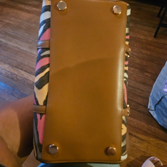 Michael Kors Brown and Pink Satchel - Picture 2 of 4